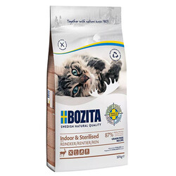 Bozita - Bozita İndoor Sterilised Geyik Etli Tahılsız Kısırlaştırılmış Kedi Maması 10 Kg 