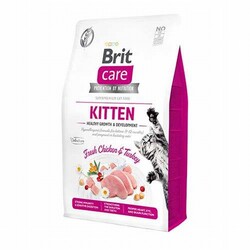 Brit Care - Brit Care Hypoallergenic Tavuklu ve Hindili Tahılsız Yavru Kedi Maması 2 Kg 