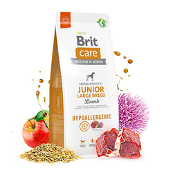 Brit Care Junior Large Breed Lamb&Rice Kuzulu Pirinçli Büyük Irk Yavru Köpek Maması - Thumbnail