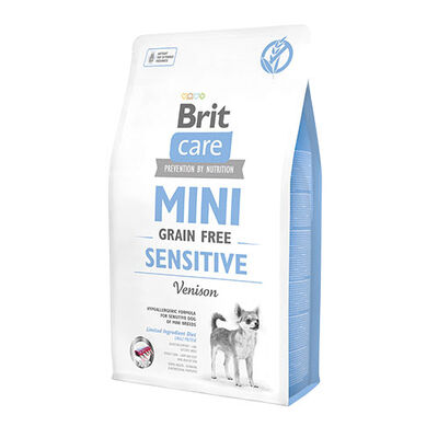 Brit Care Mini Hassas Geyikli Küçük Irk Tahılsız Yetişkin Köpek Maması 2 Kg 