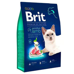 Brit Care - Brit Premium By Nature Hypoallergenic Sensitive Kuzu Etli Yetişkin Kedi Maması 8 Kg 