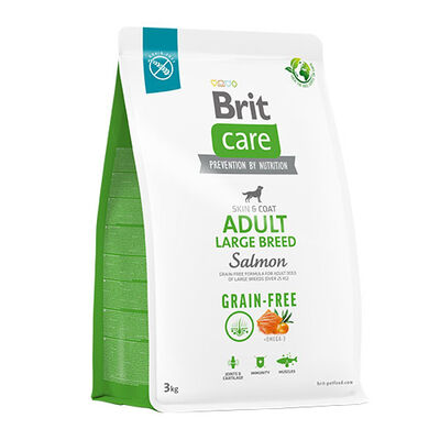 Brit Care Skin Coat Adult Large Breed Somonlu Büyük Irk Tahılsız Yetişkin Köpek Maması 12 Kg 