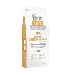 Brit Care Skin Coat Senior Light Somonlu Tahılsız Light Yaşlı Köpek Maması 12 Kg - Thumbnail