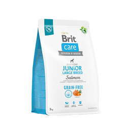 Brit Care - Brit Care Skin Coat Somonlu Büyük Irk Tahılsız Yavru Köpek Maması 3 Kg 