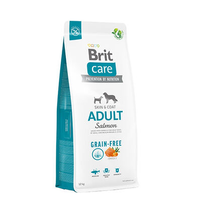 Brit Care Skin Coat Somonlu Tahılsız Yetişkin Köpek Maması 12 Kg 