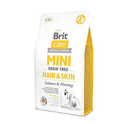 Brit Care - Brit Care Tahılsız Mini Hair Skin Somonlu Yetişkin Köpek Maması