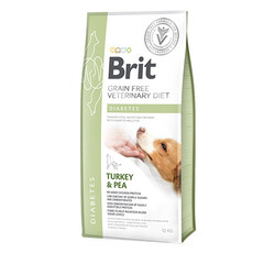 Brit Care - Brit Care Veterinary Diet Diabetes Hindili Tahılsız Köpek Maması 12 Kg 