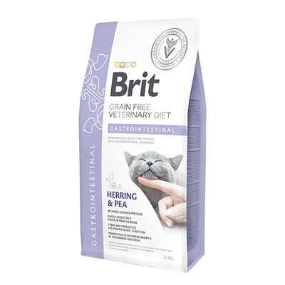 Brit Care Veterinary Diet Gastrointestinal Ringa Balıklı Tahılsız Kedi Maması 5 Kg 