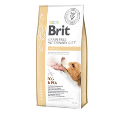 Brit Care - Brit Care Veterinary Diet Hepatic Yumurtalı Tahılsız Köpek Maması 12 Kg 