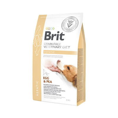 Brit Care Veterinary Diet Hepatic Yumurtalı Tahılsız Köpek Maması 2 Kg 