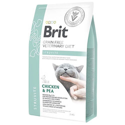 Brit Care - Brit Care Veterinary Diet Struvite Tavuklu Tahılsız Kedi Maması 2 Kg 