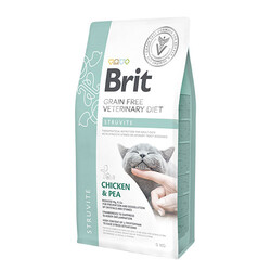 Brit Care - Brit Care Veterinary Diet Struvite Tavuklu Tahılsız Kedi Maması 5 Kg 