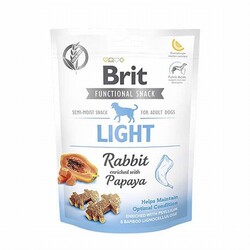 Brit Care - Brit Light Kilo Kontrolü Sağlayan Tavşanlı ve Papayalı Köpek Ödülü 150 Gr 