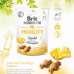 Brit Mobility Ananas ve Kalamarlı Köpek Ödülü 150 Gr - Thumbnail