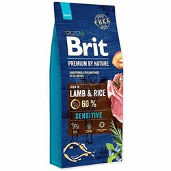 Brit Care - Brit Premium By Nature Adult Sensitive Lamb Kuzulu Yetişkin Köpek Maması 8 Kg 