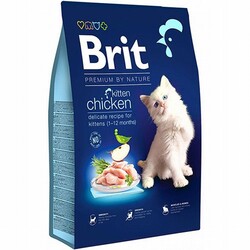 Brit Care - Brit Premium By Nature Kitten Tavuklu Yavru Kedi Maması 8 Kg 