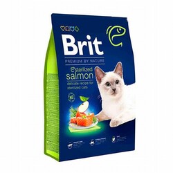 Brit Care - Brit Premium By Nature Sterilised Somonlu Kısırlaştırılmış Kedi Maması 8 Kg 