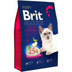Brit Care - Brit Premium By Nature Tavuklu ve Pirinçli Kısırlaştırılmış Kedi Maması 8 Kg 