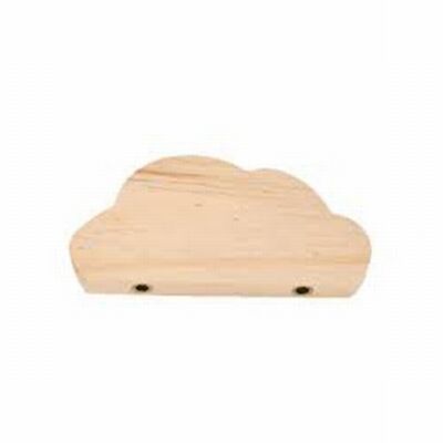 EuroGold Natürel Ahşap Kemirgen Kafes Rafı No 522 