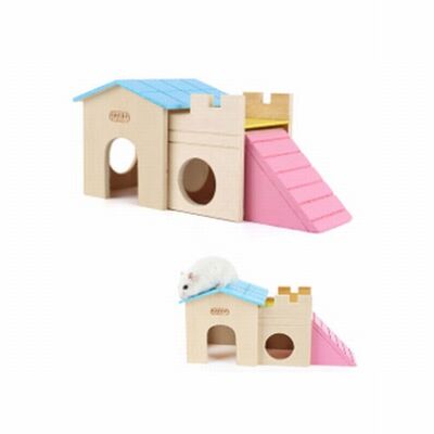 EuroGold Carno Merdivenli Ahşap Hamster Evi No:515 