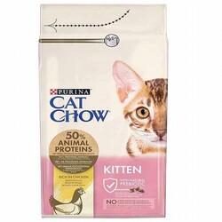Cat Chow - Cat Chow Kitten Tavuklu Yavru Kedi Maması 15 Kg 