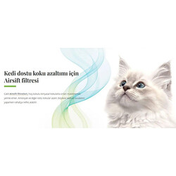 Catit Airsift Kedi Tuvaleti Koku Azaltımı Filtresi 2'li - Thumbnail