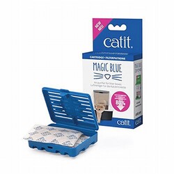 Catit - Catit Magic Blue Tuvalet Kabı Koku Giderici Kartuşu 2'li 