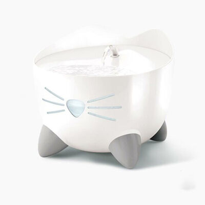 Catit Pixi Fountain Led Seviye Göstergeli Otomatik Kedi Su Sebili 2 Lt Beyaz 