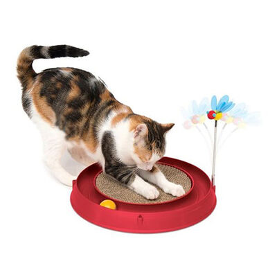 Catit Play Circ Ball W Scratch Pad Kedi Tırmalaması