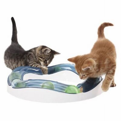 Catit Senses Speed Circuit Işıklı Top Oyun Çemberi Kedi Oyuncağı 
