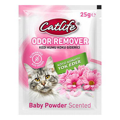 Catlife Kedi Kumu Koku Giderici Bebek Pudralı 25 Gr 