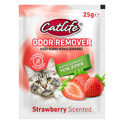 Catlife - Catlife Kedi Kumu Koku Giderici Çilekli 25 Gr 