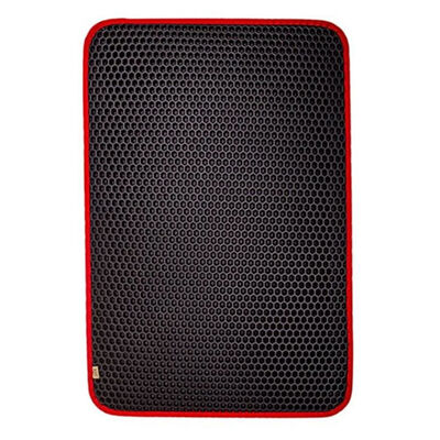 Cattie Kum Toplayıcı Fonsiyonel Kedi Tuvaleti Önü Paspası 50x75 Cm Kırmızı 