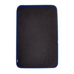 Cattie Kum Toplayıcı Fonsiyonel Kedi Tuvaleti Önü Paspası 50x75 Cm Mavi - Thumbnail