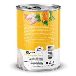 Chefs Choice Pumpkin Pate Chicken Tavuklu Balkabaklı Tahılsız Ezme Yetişkin Kedi Konservesi 6 Adet 400 Gr - Thumbnail