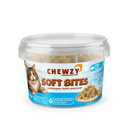 Chewzy - Chewzy Balıklı Yumuşak Kedi Ödül Maması 130 g 