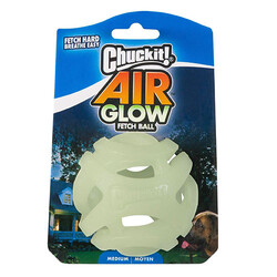Chuckit! - Chuckit! Max Glow Air Fetch Gece Parlayan Köpek Oyun Topu Orta Boy 6,5 Cm 
