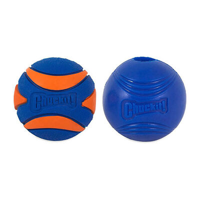 Chuckit! Sonic Köpek Oyun Topu İkili Set Medium 6,5 Cm 