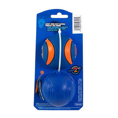 Chuckit! Sonic Köpek Oyun Topu İkili Set Medium 6,5 Cm 