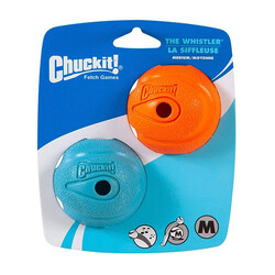 Chuckit! - Chuckit! Whistler Köpek Oyun Topu 2li Orta Boy 6,5 Cm 