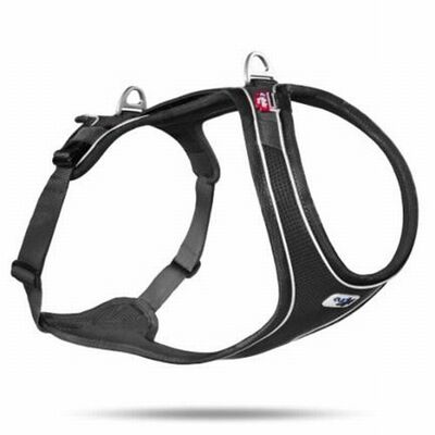 Curli Belka Comfort Köpek Göğüs Tasması Siyah Large 