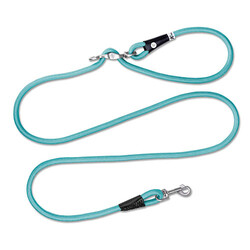 Curli - Curli Vario Comfort Leash Le25 Köpek Gezdirme Kayışı Turkuaz Small 