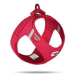 Curli - Curli Vest Harness Köpek Göğüs Tasması Kırmızı Small 38,3x43,3 Cm 
