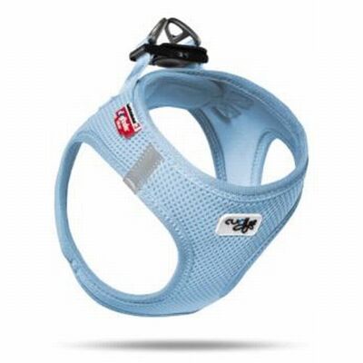 Curli Vest Köpek Göğüs Tasması Air-Mesh Açık Mavi 3XS 
