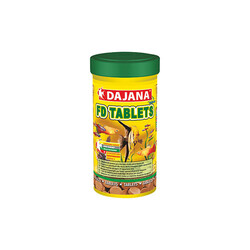 Dajana - Dajana FD Tropical Tablets Akvaryum Balık Yemi 100 Ml 50 Gr 