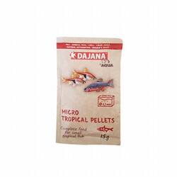 Dajana - Dajana Micro Tropical Pellets Balık Yemi 15 Gr 