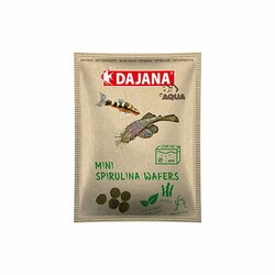 Dajana - Dajana Mini Spirulina Wafers Balık Yemi 80 Ml 10 Gr 