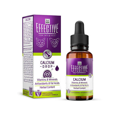 Delibon Effective Kedi ve Köpek Kalsiyum Destek Damlası 50 ml 