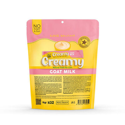 Delibon Keçi Sütlü Krem Kedi Ödül Maması 32 x 15 g 