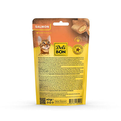 Delibon Somonlu Bisküvi Kedi Ödül Maması 60 g 